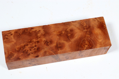 Messergriffblock Thuja Maser - ThujM0929