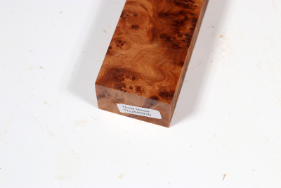 Knife Block Thuya Burl - ThujM0930
