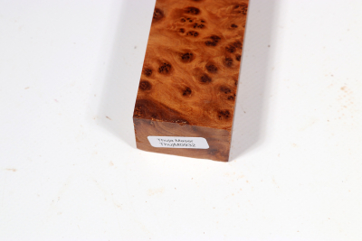 Messergriffblock Thuja Maser - ThujM0932
