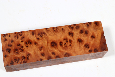 Messergriffblock Thuja Maser - ThujM0932