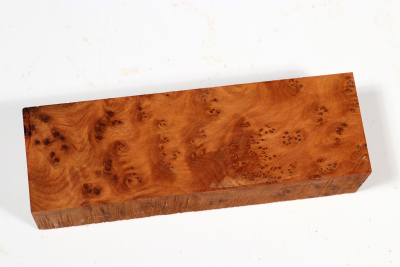 Messergriffblock Thuja Maser - ThujM0937