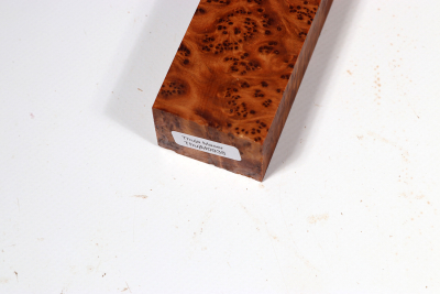 Knife Block Thuya Burl - ThujM0938