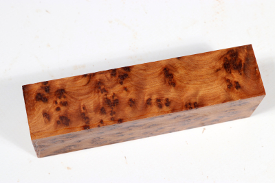 Messergriffblock Thuja Maser - ThujM0939