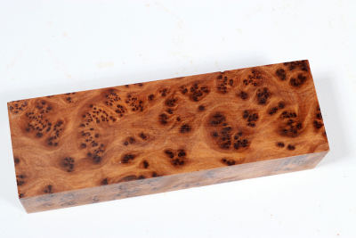 Messergriffblock Thuja Maser - ThujM0939