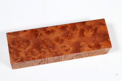 Messergriffblock Thuja Maser - ThujM0940