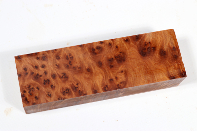 Messergriffblock Thuja Maser - ThujM0941