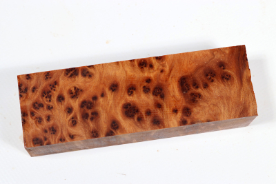 Messergriffblock Thuja Maser - ThujM0941