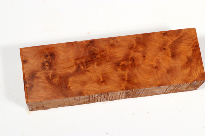 Knife Block Thuya Burl - ThujM0942