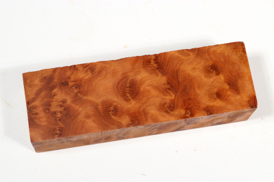 Knife Block Thuya Burl - ThujM0942