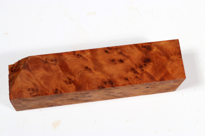 Knife Block Thuya Burl - ThujM0943