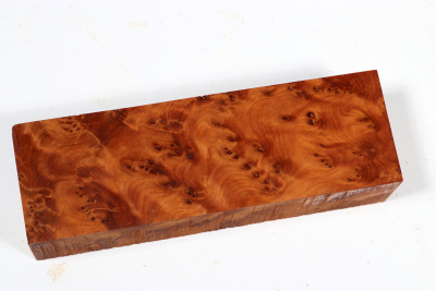 Knife Block Thuya Burl - ThujM0943