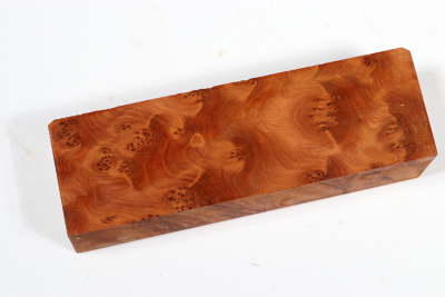 Knife Block Thuya Burl - ThujM0976