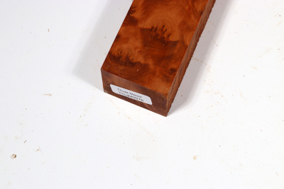 Knife Block Thuya Burl - ThujM0976
