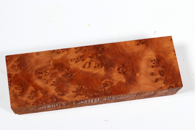 Knife Block Thuya Burl - ThujM0976