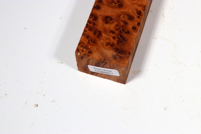 Knife Block Thuya Burl - ThujM0977