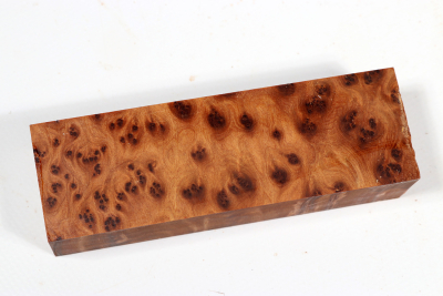 Knife Block Thuya Burl - ThujM0979