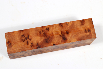 Knife Block Thuya Burl - ThujM0980