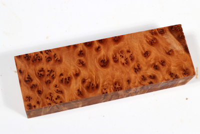Knife Block Thuya Burl - ThujM0981