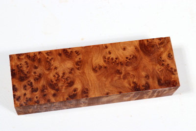 Messergriffblock Thuja Maser - ThujM0982