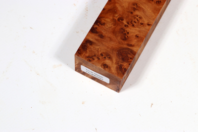 Messergriffblock Thuja Maser - ThujM0982