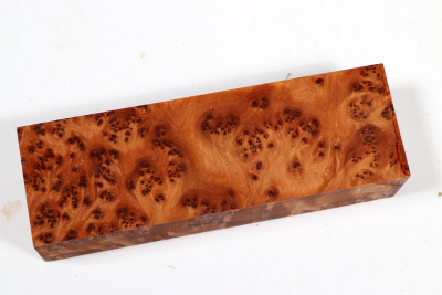 Messergriffblock Thuja Maser - ThujM0982