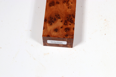 Knife Block Thuya Burl - ThujM0984