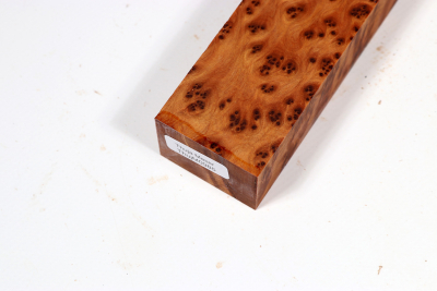 Knife Block Thuya Burl - ThujM0985