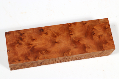 Knife Block Thuya Burl - ThujM0986