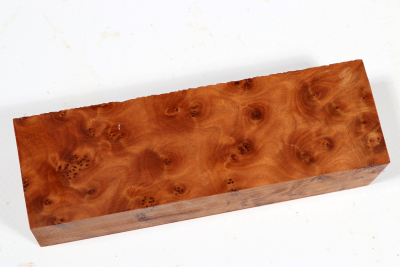Knife Block Thuya Burl - ThujM0986