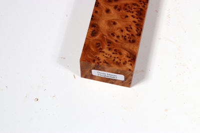 Knife Block Thuya Burl - ThujM0987