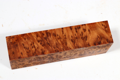 Messergriffblock Thuja Maser - ThujM0988