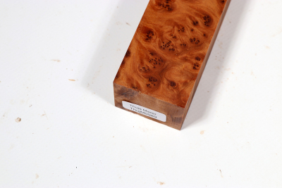 Messergriffblock Thuja Maser - ThujM0989