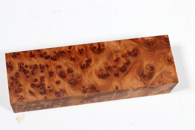 Messergriffblock Thuja Maser - ThujM0989