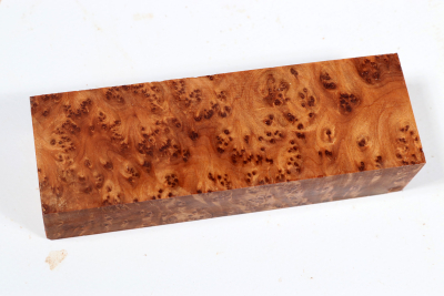 Messergriffblock Thuja Maser - ThujM0990