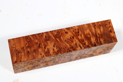 Messergriffblock Thuja Maser - ThujM0990