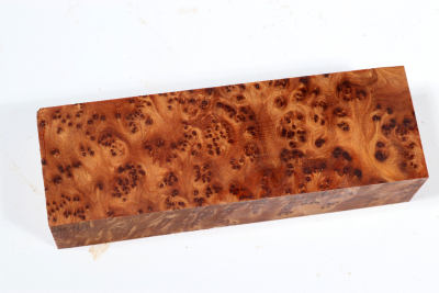 Messergriffblock Thuja Maser - ThujM0990