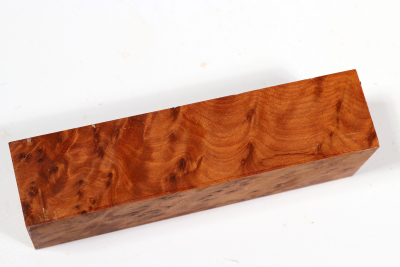 Messergriffblock Thuja Maser - ThujM0992