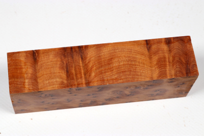 Messergriffblock Thuja Maser - ThujM1065