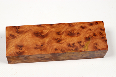 Messergriffblock Thuja Maser - ThujM1070