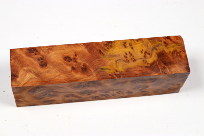 Messergriffblock Thuja Maser - ThujM1070