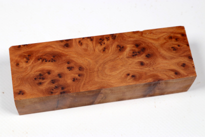 Messergriffblock Thuja Maser - ThujM1077