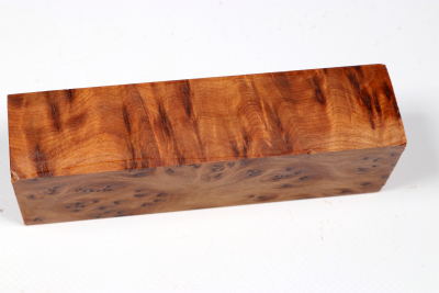 Messergriffblock Thuja Maser - ThujM1077