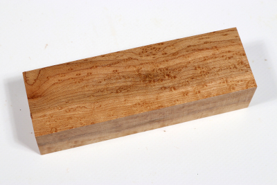 Messergriffblock Vogelaugenahorn - VogAug0449