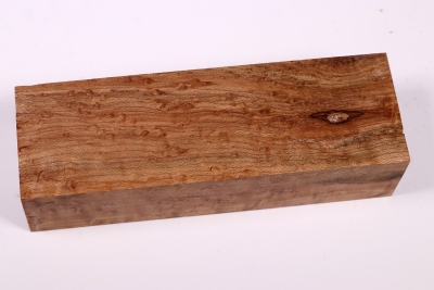 Messergriffblock Vogelaugenahorn stabilisiert - Stabi2203