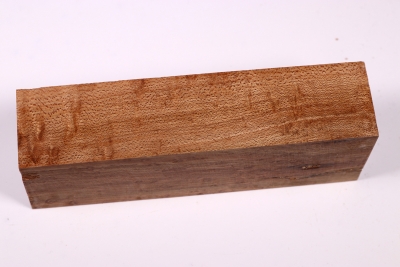 Messergriffblock Vogelaugenahorn stabilisiert - Stabi2203