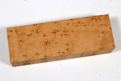 Knife Blank Birdseyemaple stabilized - Stabi3365