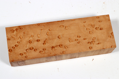 Knife Blank Birdseyemaple stabilized - Stabi3368