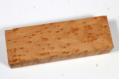 Knife Blank Birdseyemaple stabilized - Stabi3368