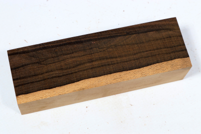 Messergriffblock Ziricote - Ziri0829