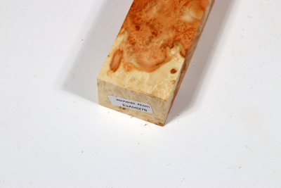Messergriffblock eschenblättriger Ahorn Maser - EsAh0276